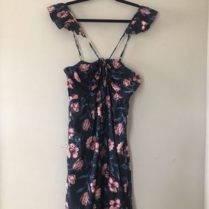 Floral maxi dress 👗